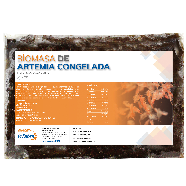 biomasa de artemia